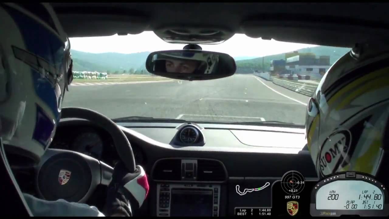 Porsche 997 GT3 - Grobnik TrackDay - Loud RACE Exhaust - onboard cam