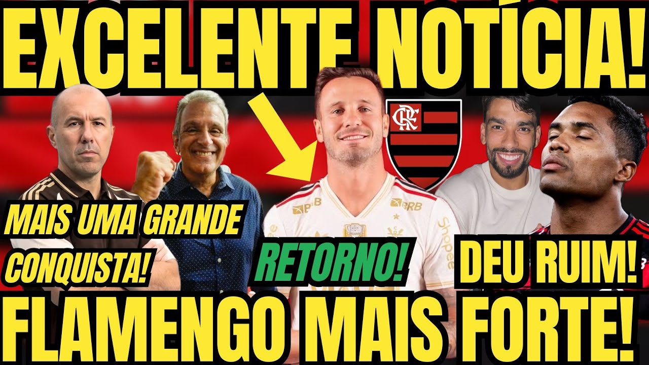 🚨A MELHOR NOTÍCIA DE HOJE! SAÚL NÍGUEZ DE VOLTA EM BREVE! ALEX SANDRO SOFREU ENTORSE! MENGÃO NO TOPO