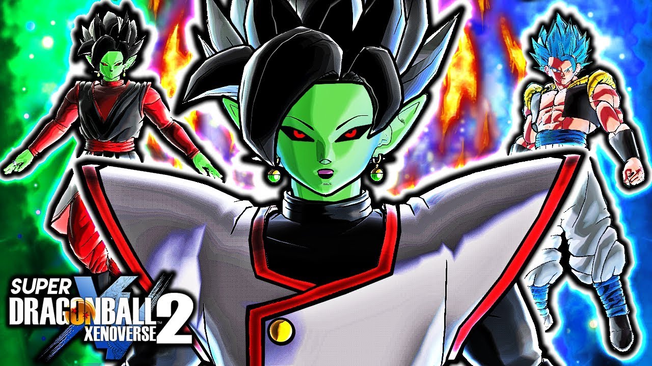NEW NEGA ZAMASU UNLEASHED! Dragon Ball Xenoverse 2 Full Custom Zamasu Vs Gogeta Blue Gameplay