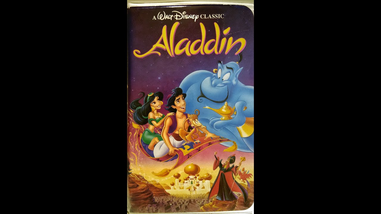 Opening to Aladdin 1993 VHS (Version 1)