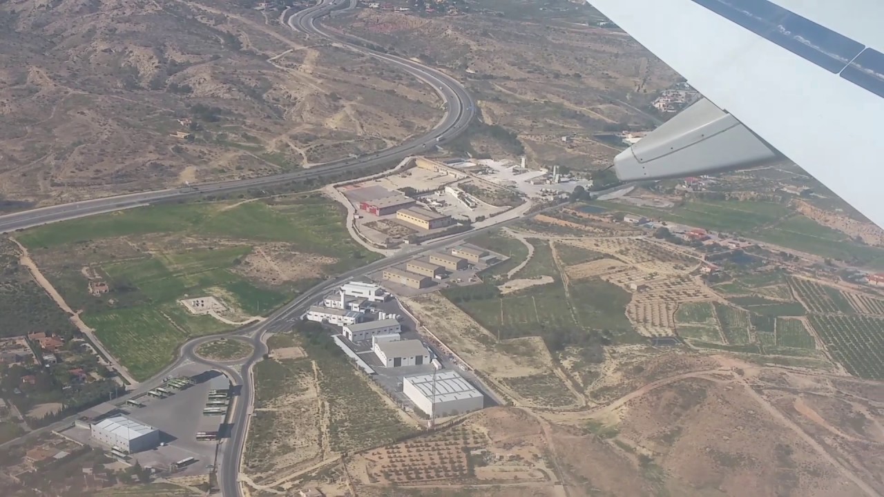 Aterrizaje Alicante marzo 2017