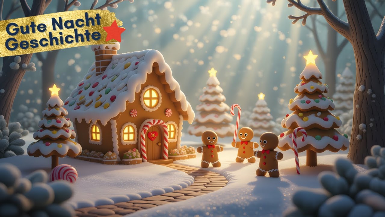 📖💫 Frau Zuckerzimt und ihre k&ouml;stlichen Zimtsterne 🎧 | Sanfte Gute-Nacht-Geschichte f&uuml;r Kinder ✨