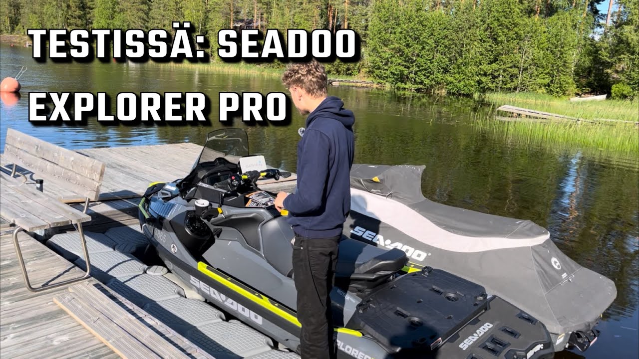 Vesijetti Parasta Hupia Kesään? | Seadoo Explorer Pro 170 Ensikosketus!
