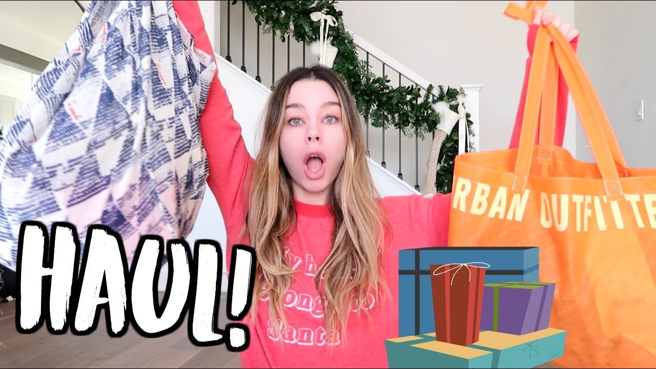 HAUL! Urban Outfitters + Free People! VLOGMAS DAY 6!