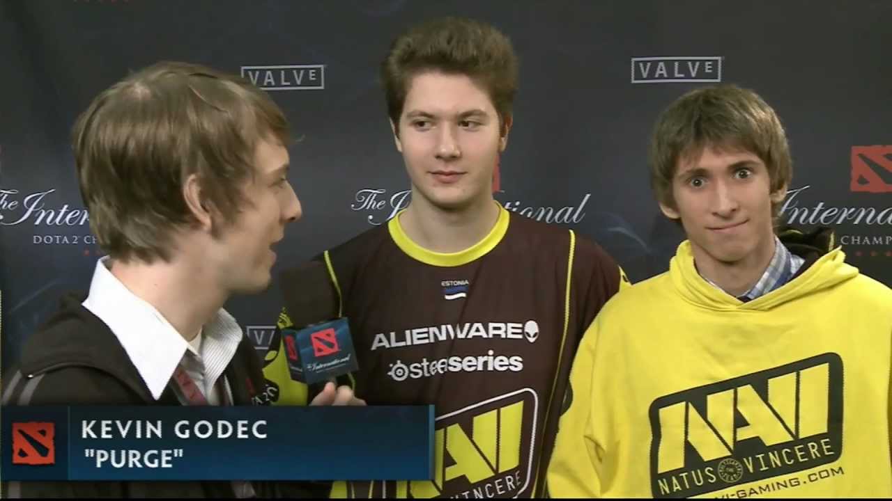 The International 2 - Funny Interview with Dendi and Puppey