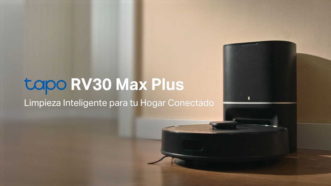 Presentamos el Tapo RV30 Max Plus | Robot Aspirador y Friegasuelos Inteligente para Hogar Conectado