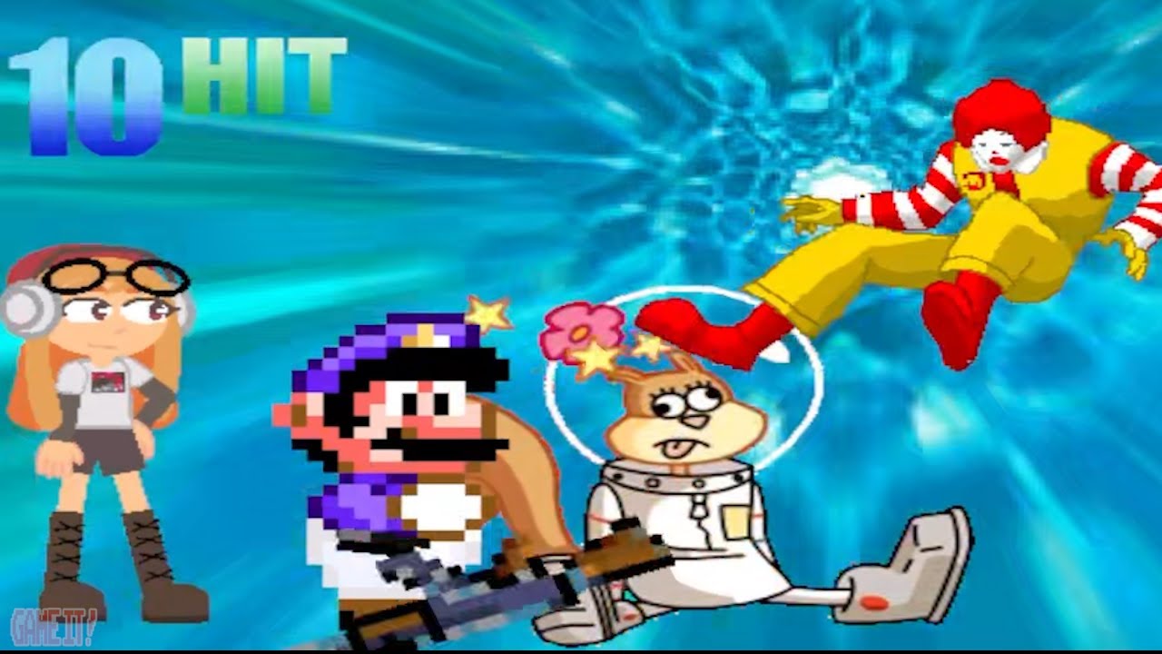 SMG4 TEAM UP WITH MEGGY VS MUGENS IN SURVIVAL MODE