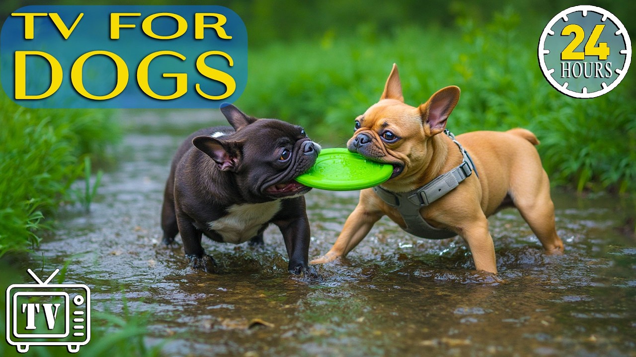 Dog TV 24/7: Soothe Dog's Anxiety with Calming Music for Dogs & Fast-Boredom Busting Videos for Dogs