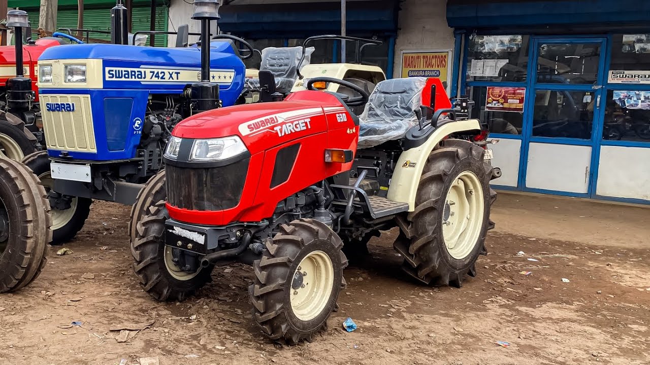 30 HP 4×4 Tractor Swaraj Target 630 | Swaraj Mini Tractor Target details 