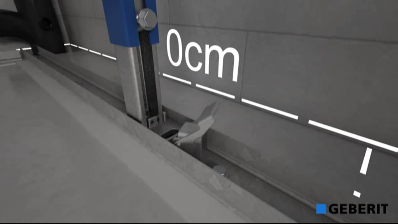 Instalaci&oacute;n Cisterna Empotrada Geberit Duofix