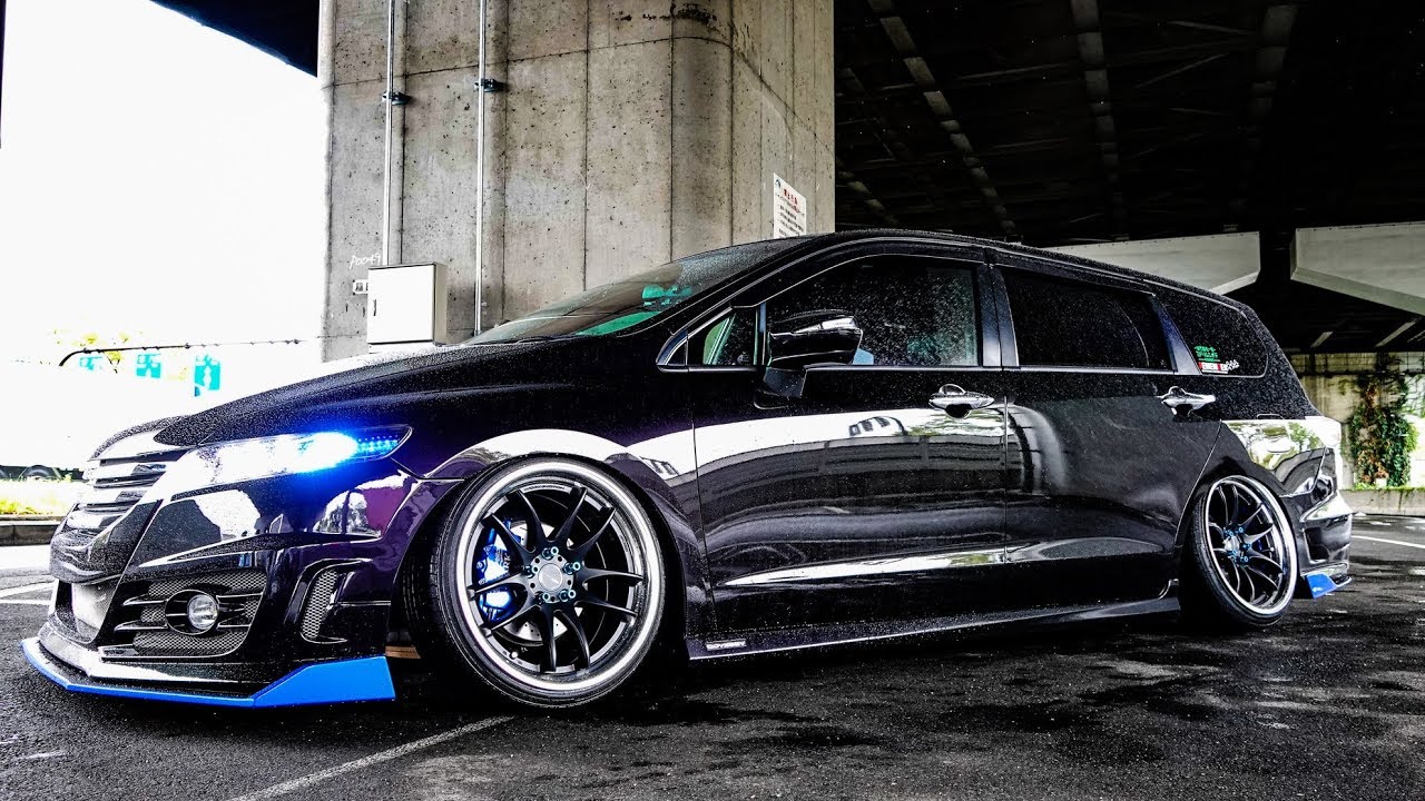 (4K)ホンダ オデッセイ RB3 カスタム HONDA ODYSSEY RB3 modified - 秋オデ大収穫祭2019