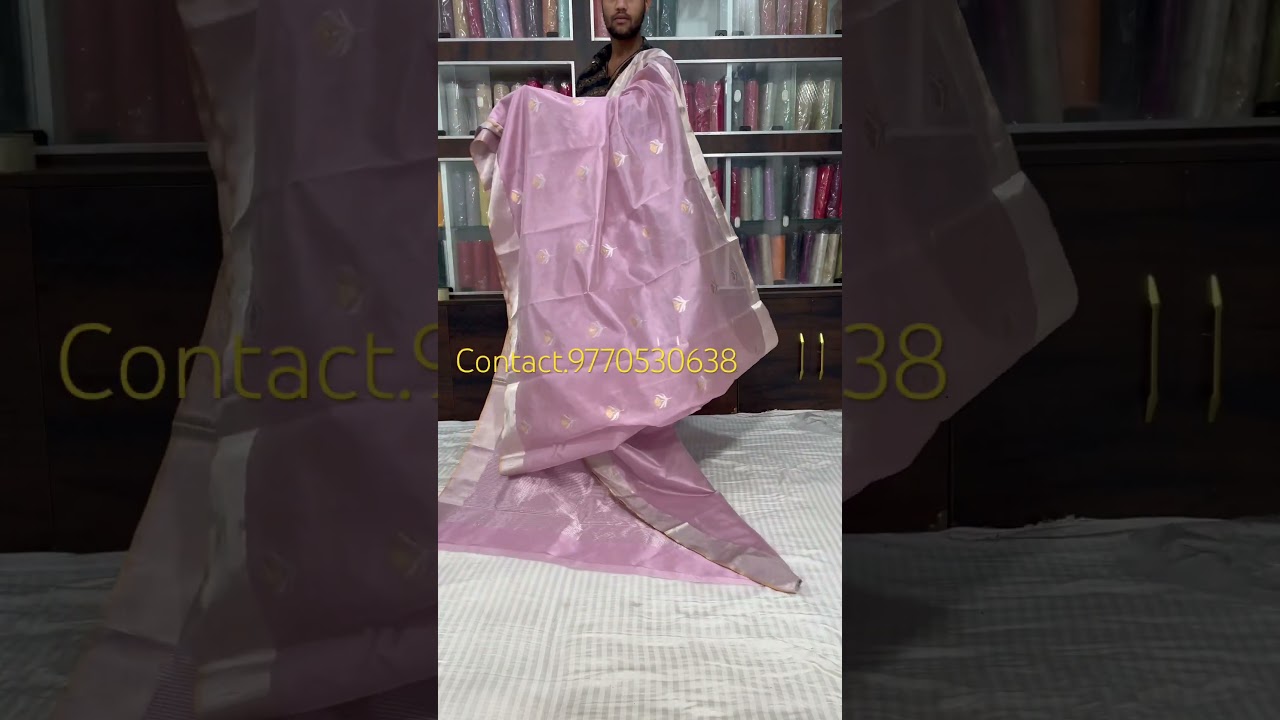 Exclusive Chanderi Saree Offer Direct Weavers Price Pure Silk Contact.9770530638 #pattusaree #silk