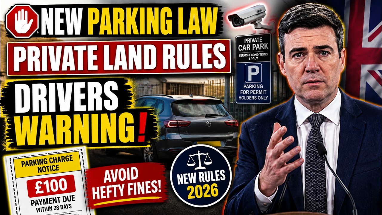⚠️ NEW UK PARKING RULES 2026: Private Land Drivers Need to Know This!