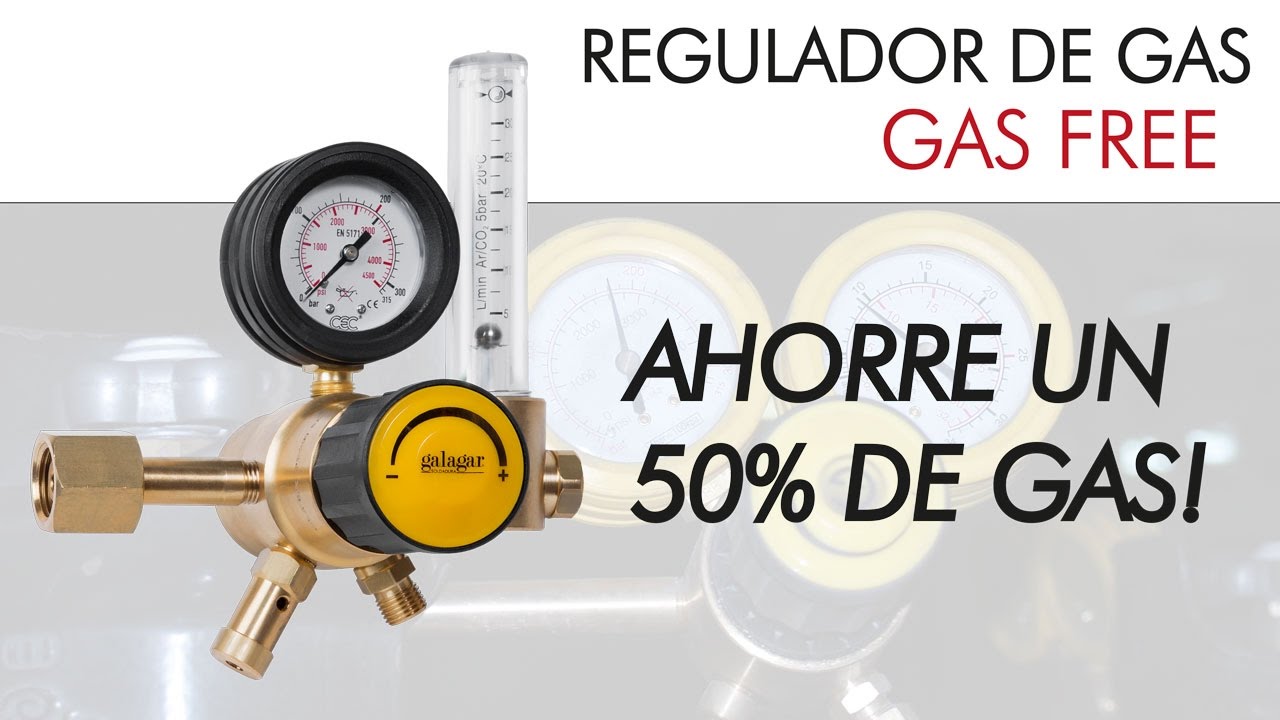 Como ahorrar gas de soldadura con un regulador de gas