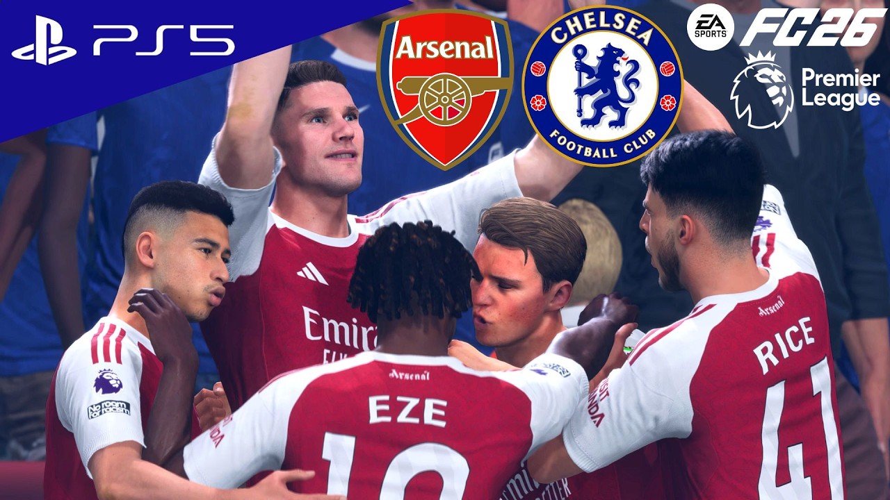 FC 26 - Arsenal vs. Chelsea - English Premier League 25/26 Full Match | PS5 [4K60 FPS]