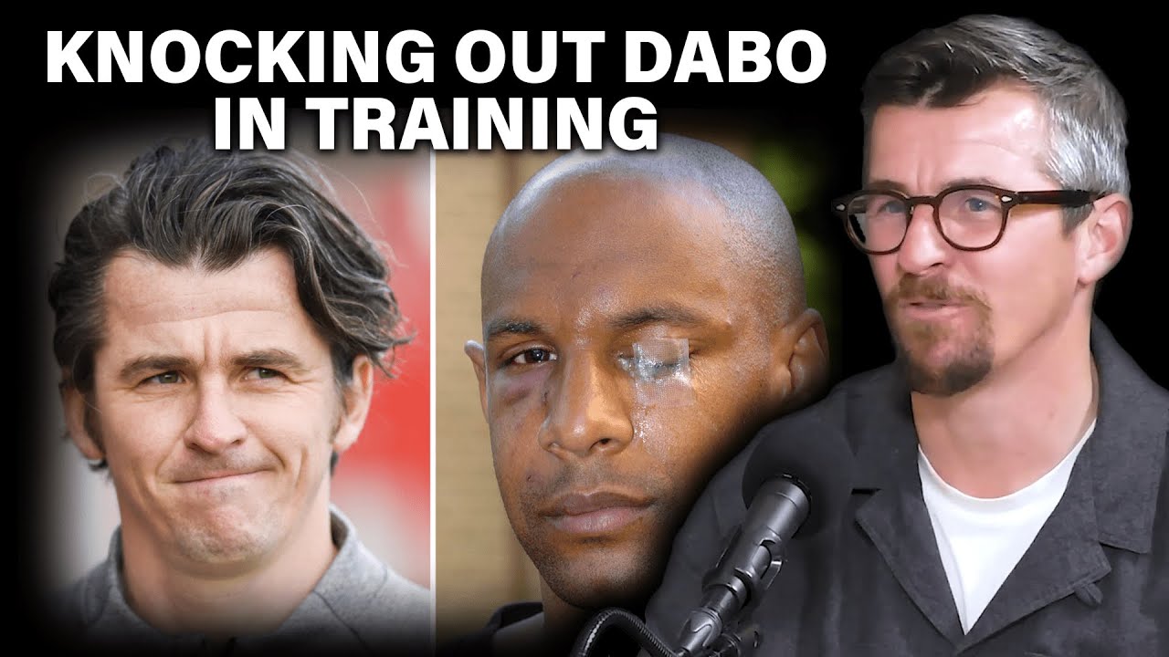 Joey Barton on knocking out a teammate in training