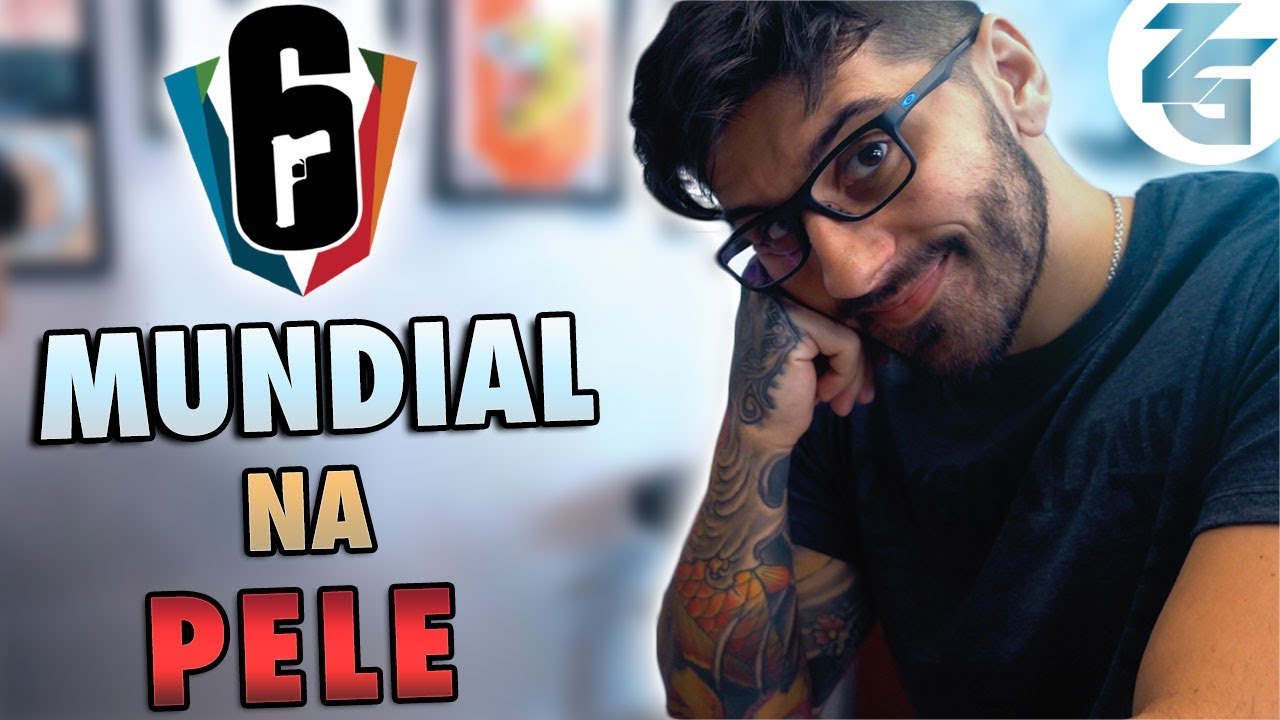 Marcando na pele o Mundial