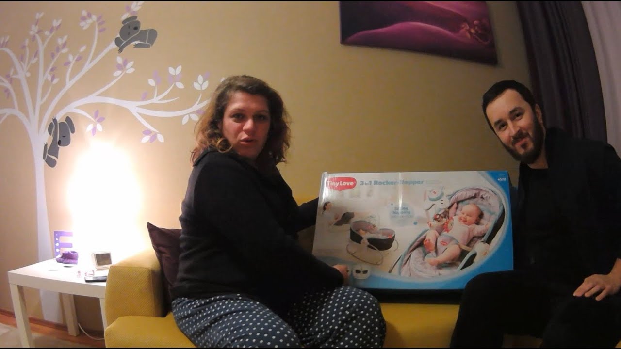 Tiny Love Rocker Napper - Gri Turkuaz
