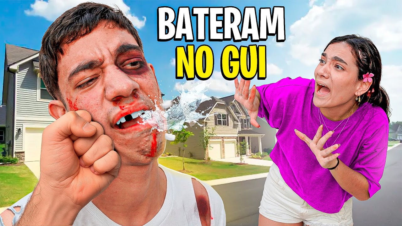 O GUI BRIGOU POR MIM NA RUA *machucou?