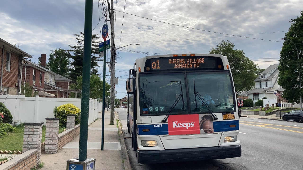 ⁴ᴷ⁶⁰ MTA Busfanning: Bus Action At Hillside Av/199 St.