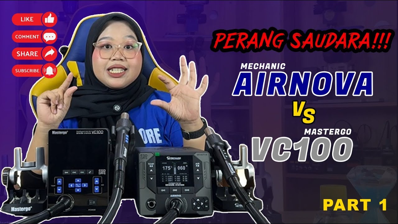 BLOWER MECHANIC AIRNOVA vs MASTERGO VC100!!! ini dia review dan perbandingan!!!