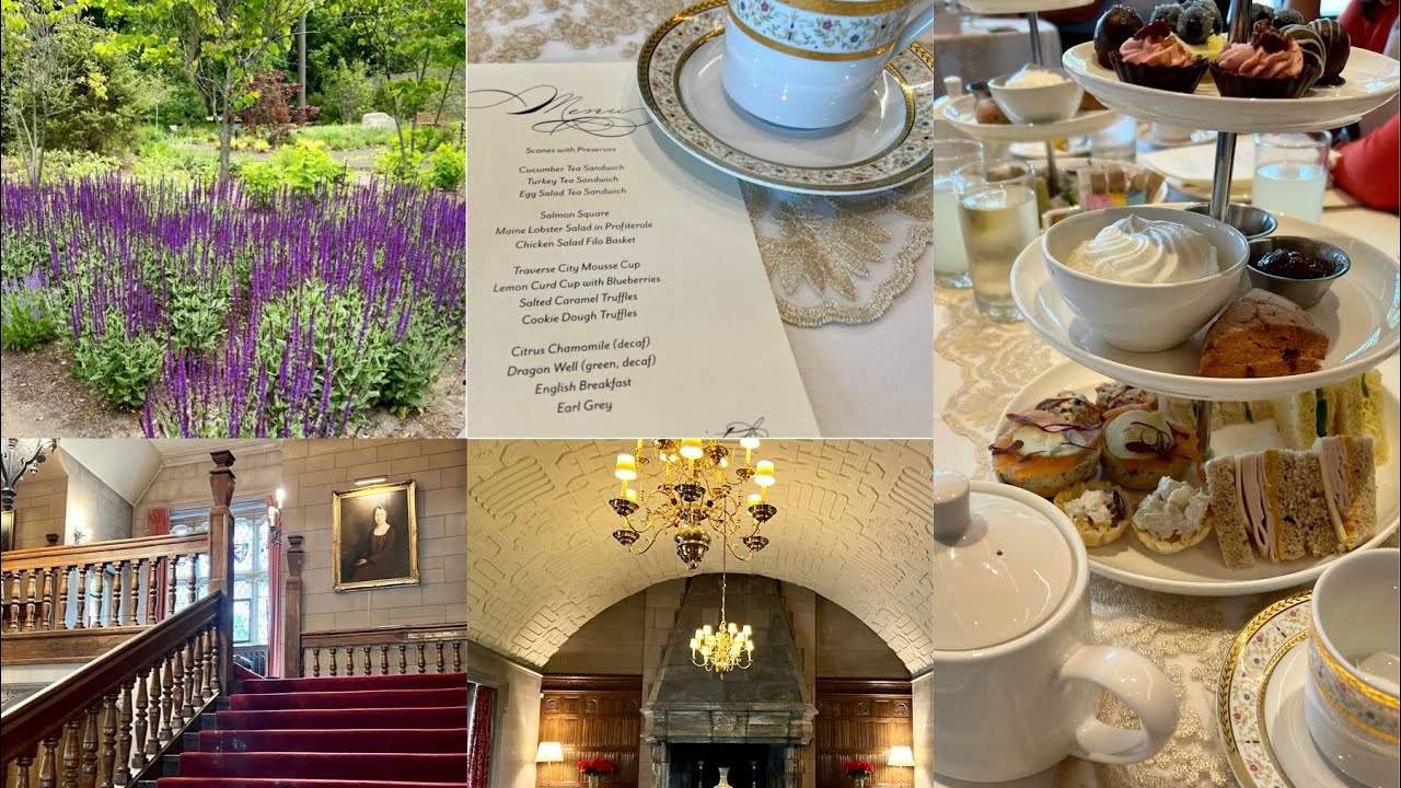 High Tea | Tour of The Ford House (Edsel and Eleanor Estate) My World By Faiza Vlogs