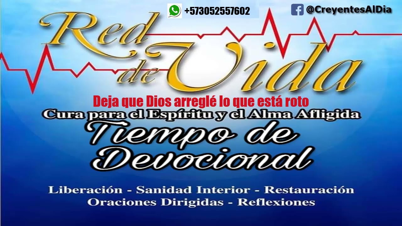 Deja que Dios arregl&eacute; lo que est&aacute; roto - Devocional Red de Vida