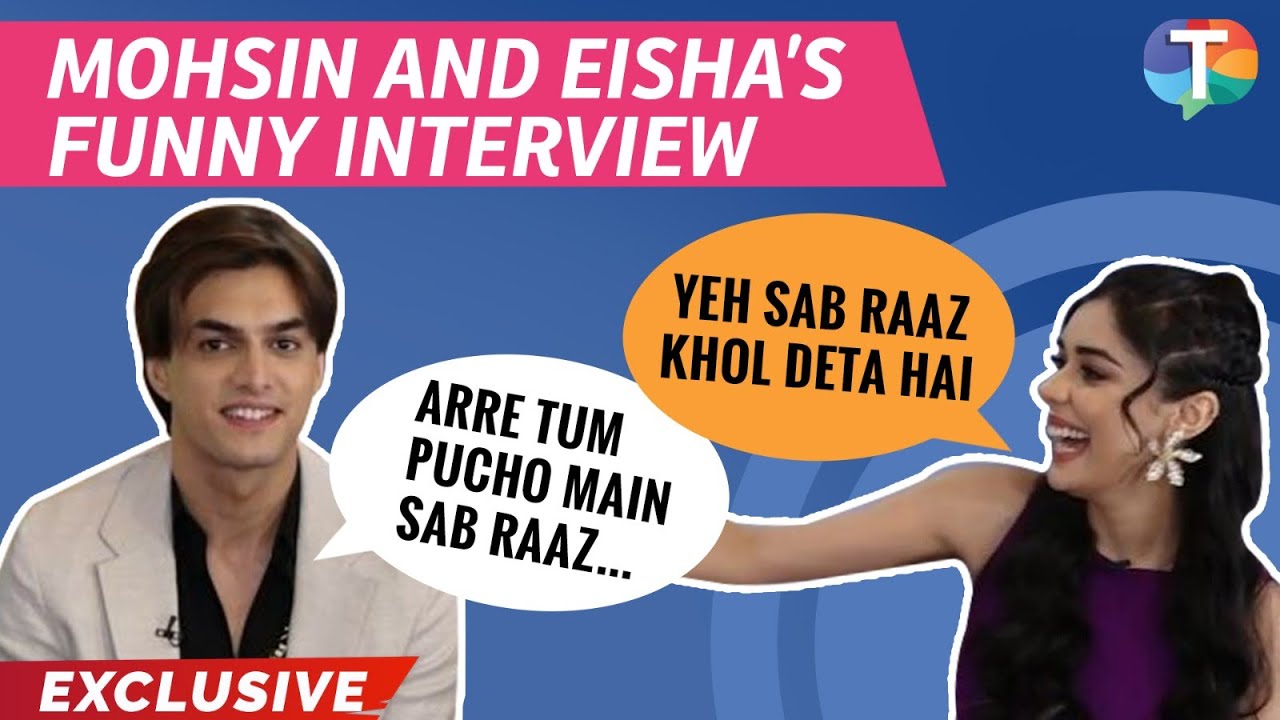 Mohsin Khan and Eisha Singh On Finding LOVE, Fun Banter, OTT Vs TV and more