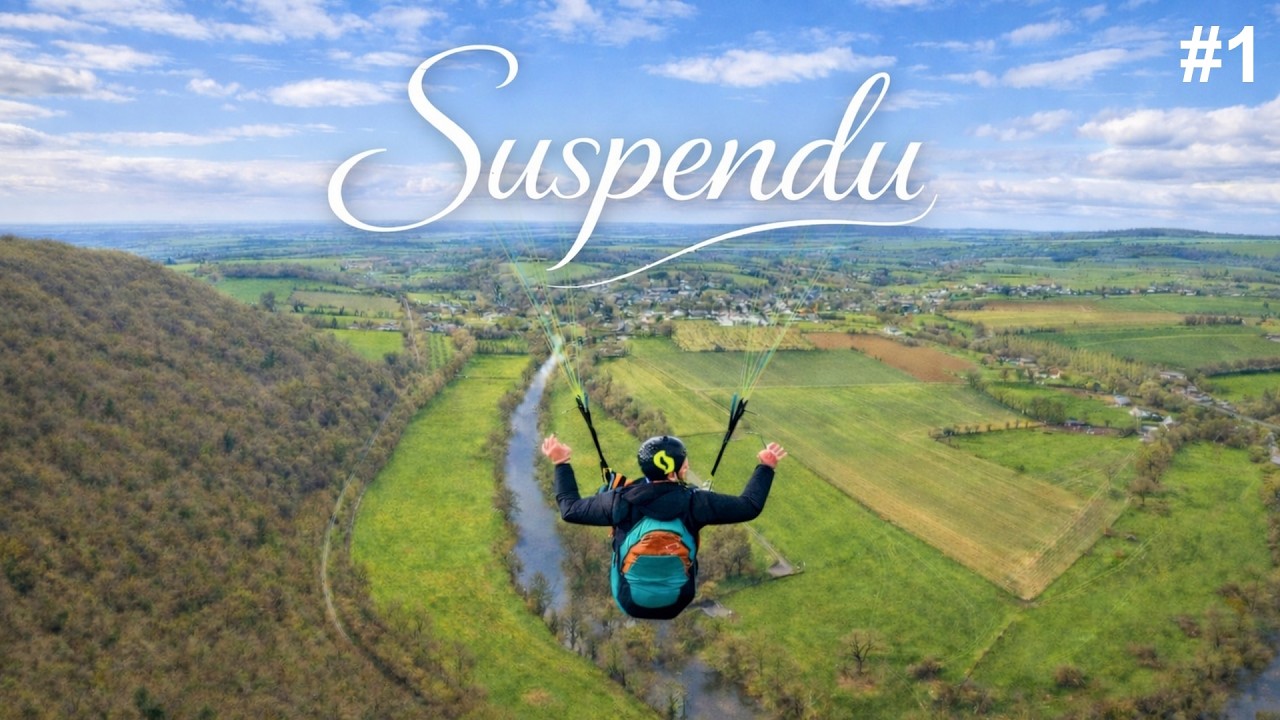 🪂 JUSTE VOLER - 3 MINUTES SUSPENDUES EN PARAPENTE 🪂