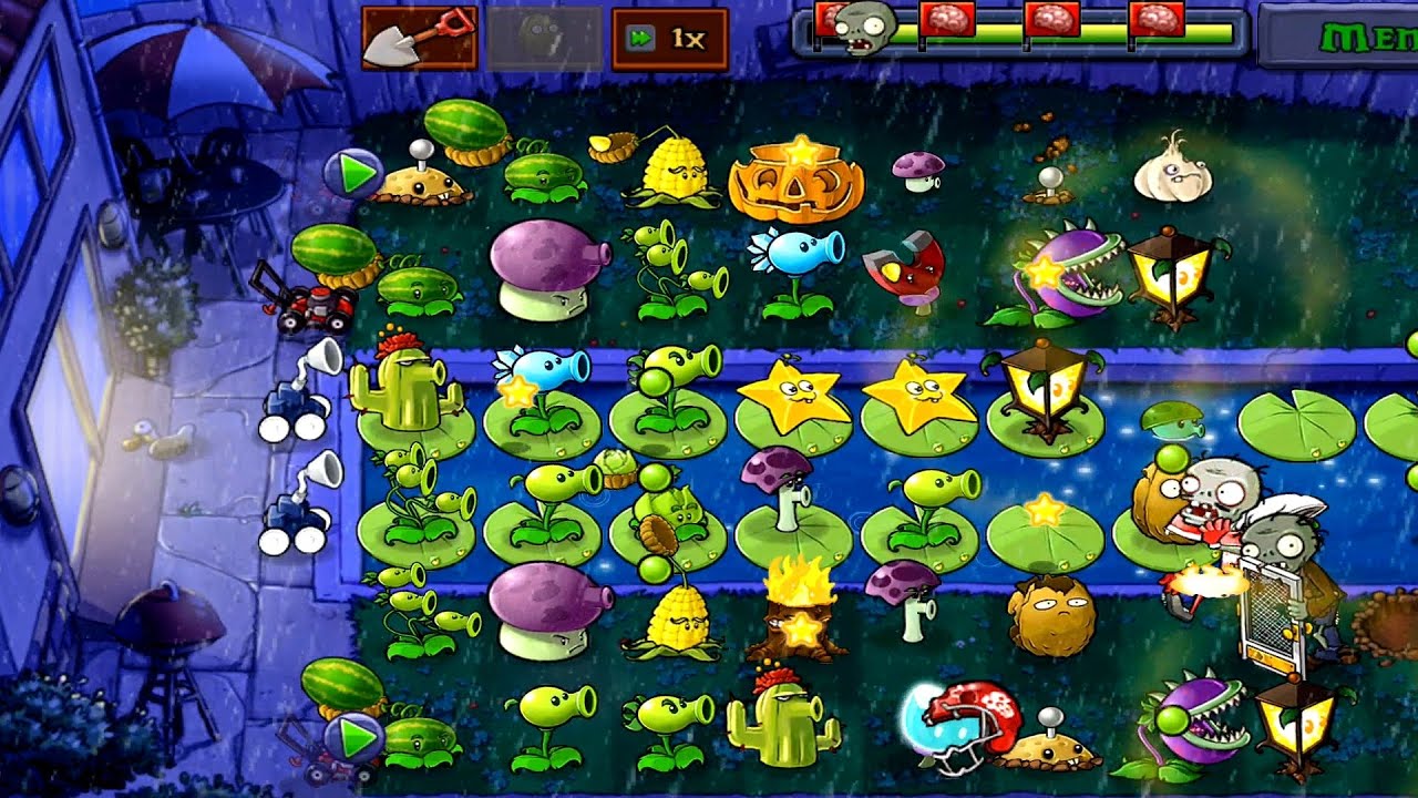 Hujan Tanaman?! 🌧️🌱 | PvZ: It's Raining Seeds (Mini Games)