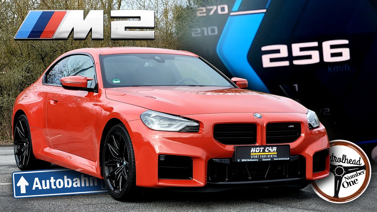 2023 BMW M2 G87 (460 KM) | V-MAX, 0-100, 100-200, 200-250 km/h, Prezentacja, AUTOBAHN. | 4K