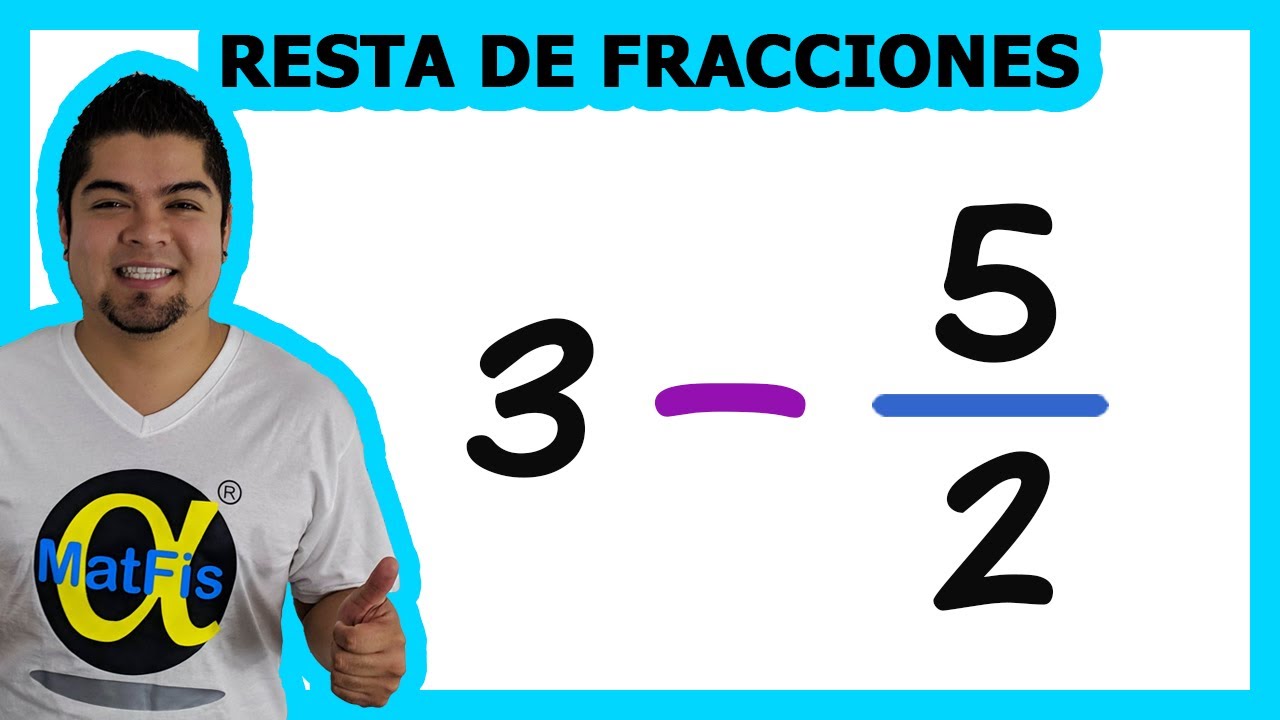 Resta de un entero con una fracción impropia | Aritmética - Alfa MatFis