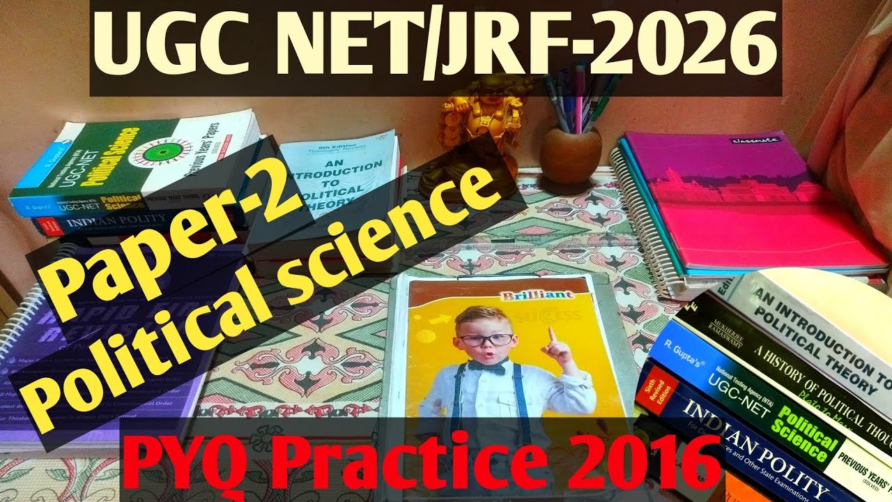 🎯 UGC NET/JRF Paper -2 Political Science|| Daily Study Video 📚 Best Way to Practice PYQ 📝