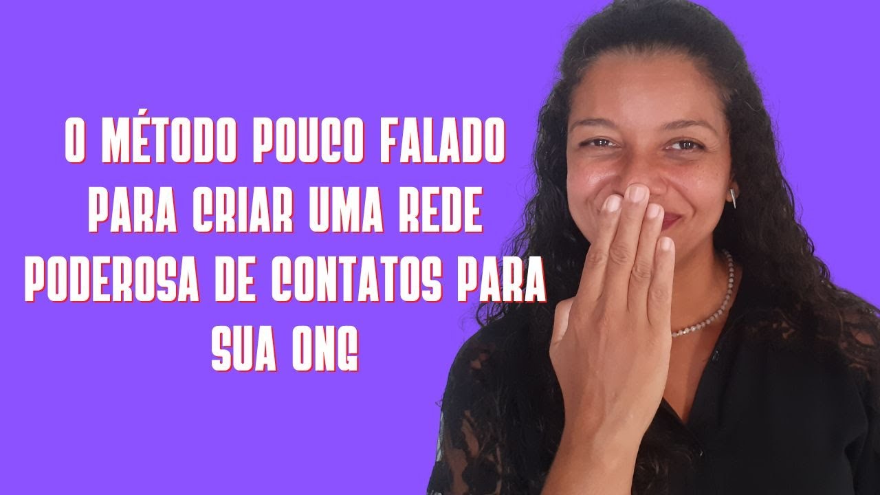 O método pouco falado para criar uma rede poderosa de contatos para sua ONG