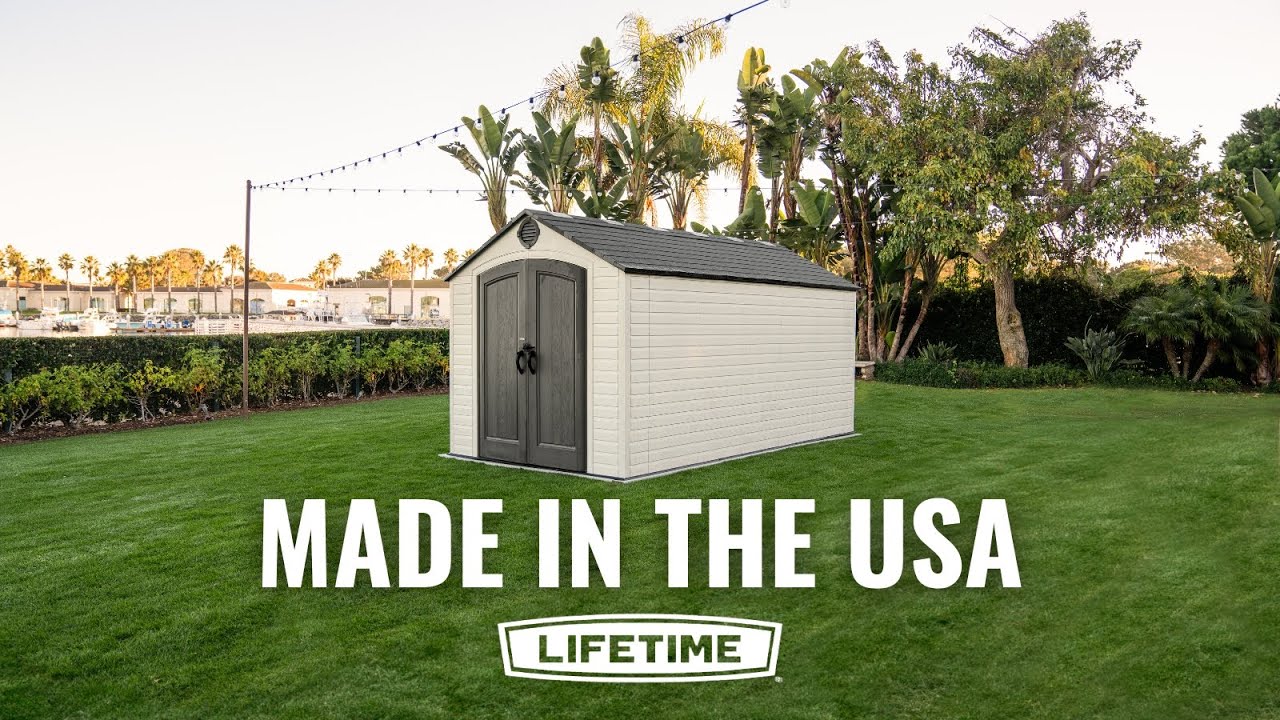 Outdoor Storage Sheds Made in the USA | Lifetime Products