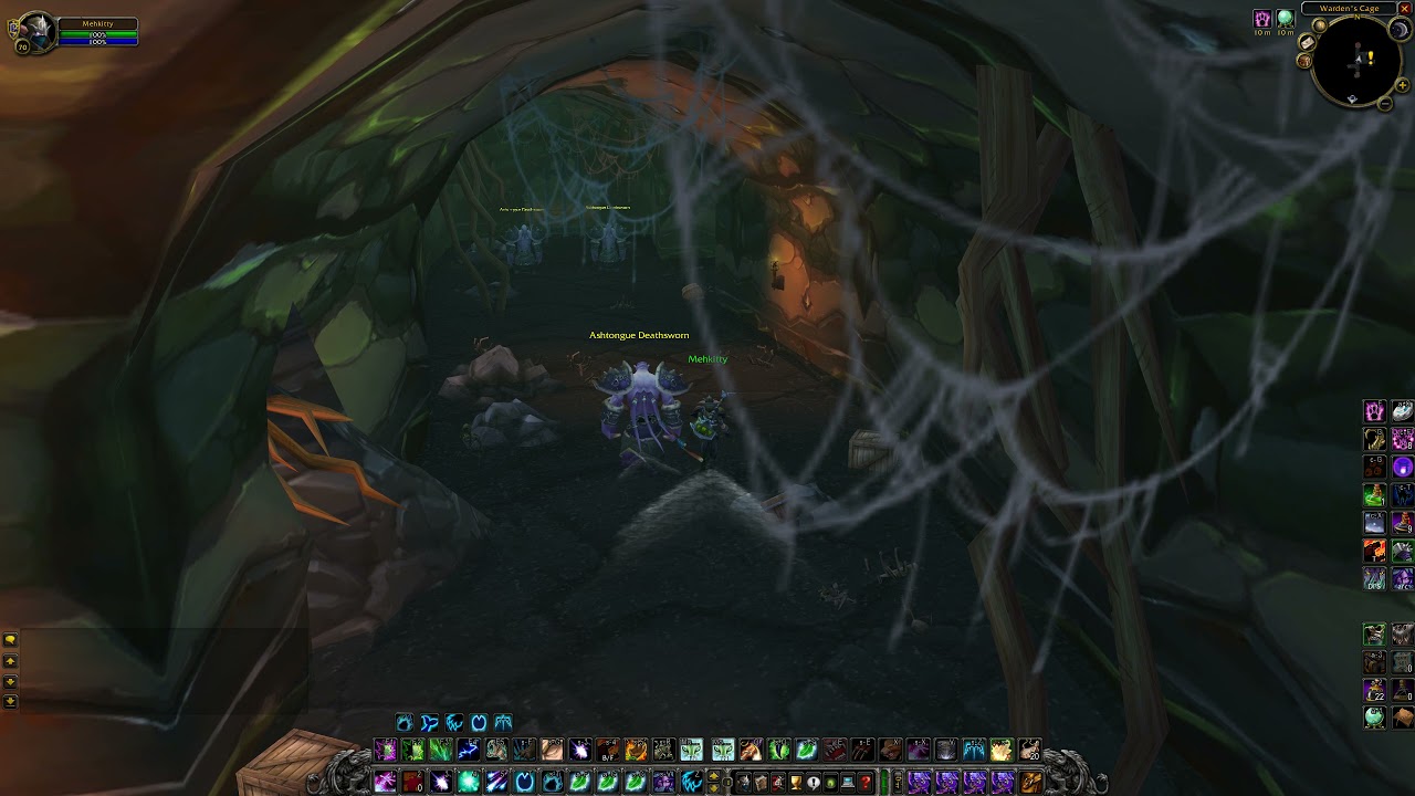 Akama Location (@Warden's Cage, Shadowmoon), WoW TBC