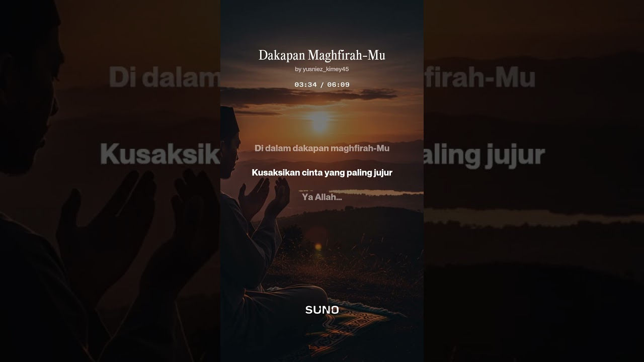 Dakapan Maghfirah Mu by yusniez_kimey45 @Studio45DG