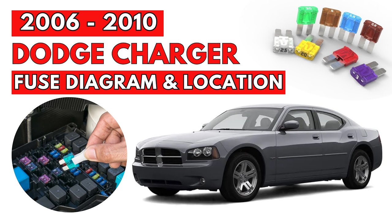 Dodge Charger (2006 to 2010) Fuse Box Diagrams & Location Guide