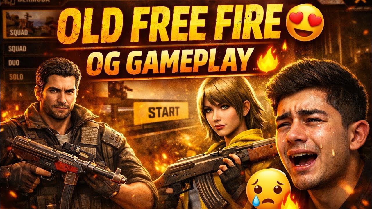 Old Free Fire Live Gameplay 😍 | Purane Free Fire Ki Yaadein | Mr. Sarad Gamer LIVE