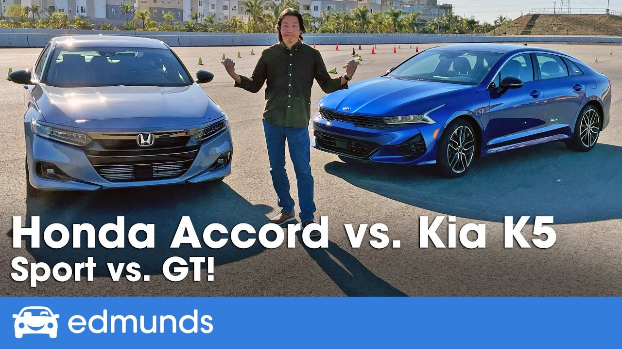 Honda Accord Sport vs. Kia K5 GT Comparison Test | Which Sport Sedan Is Best? | Price, Specs & More