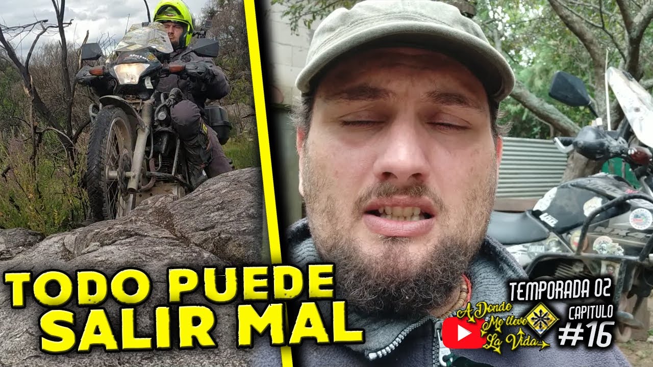 Cuando UN DIA PERFECTO TERMINA MAL y aun PEOR | CORDOBA EN MOTO | VUELTA AL MUNDO EN MOTO