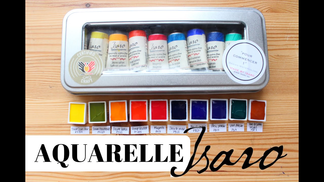 Aquarelle ISARO - Un coup de COEUR