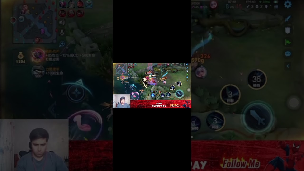 Kaizer's Epic Quadra Kill in Honor of Kings | Gameplay Highlight