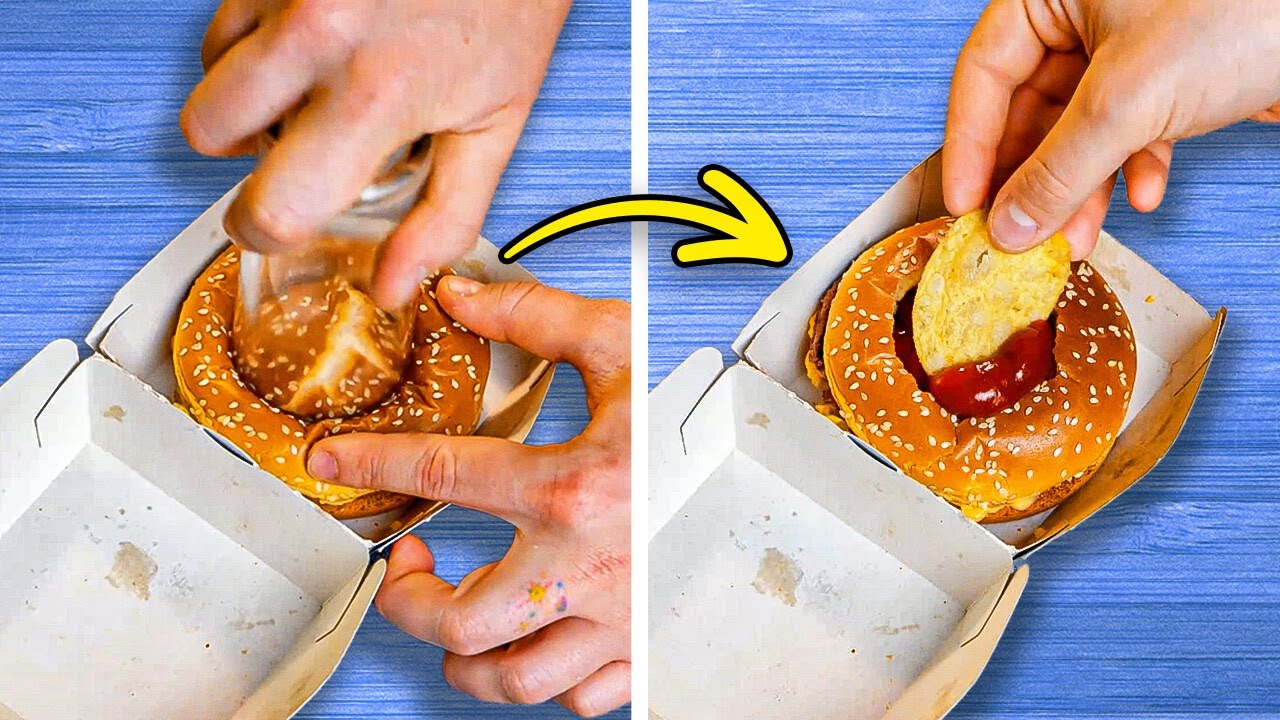 Trucchi Alimentari Geniali per Veri Amanti del Fast Food 🍔✨