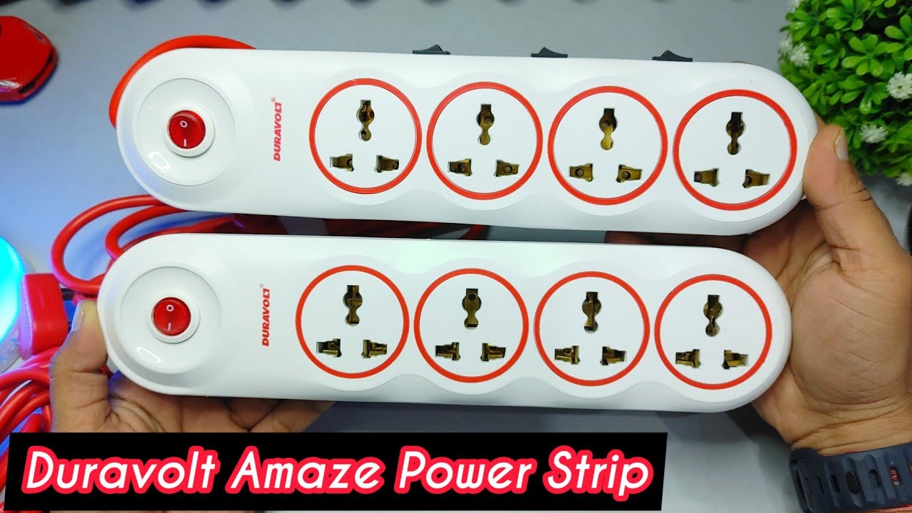 Duravolt Amaze Power Strip/Extension Board unboxing
