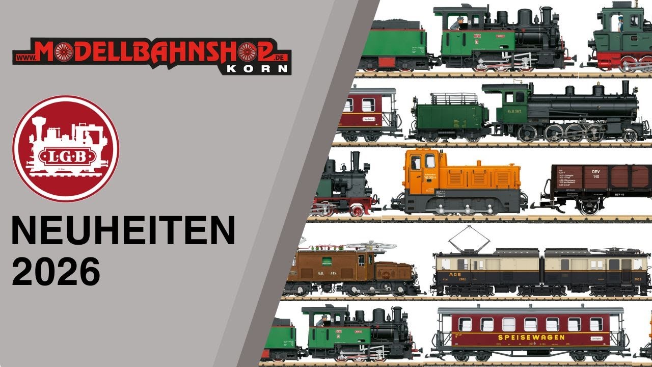 LGB | Neuheiten 2026 | Spur G