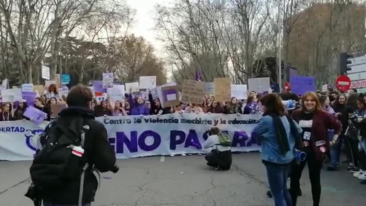 Manifestación del 8 de marzo en Madrid