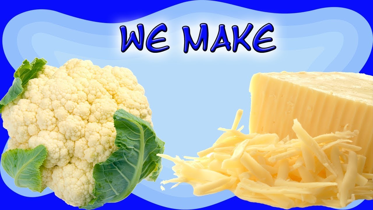 We Make Cauliflower Cheese Vintage Retro Recipe