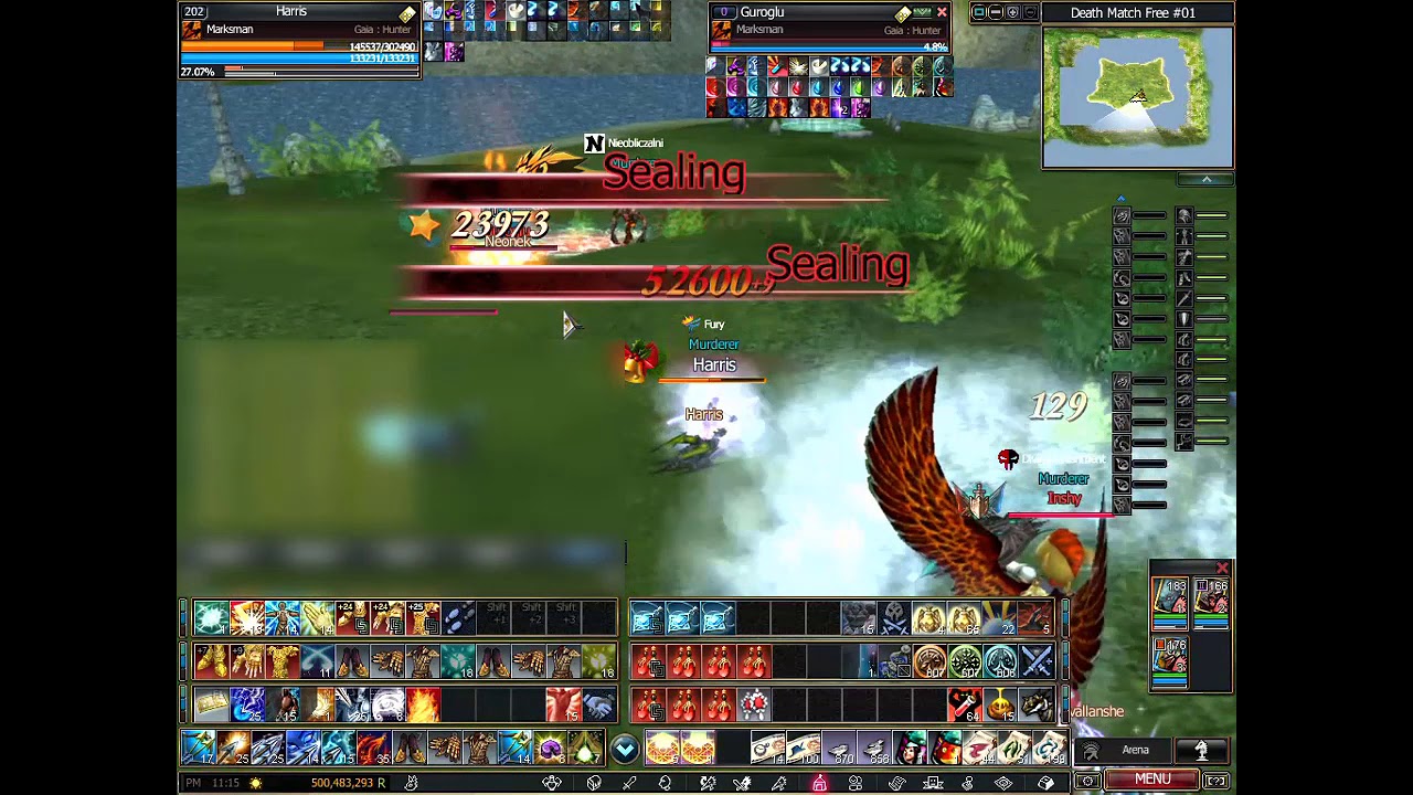 Rappelz 9.7 Marksman (Harris - Serafin) DeathMatch #2