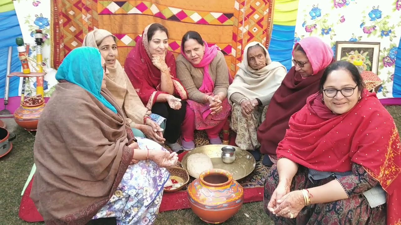 Maaeean || Aate Paani || Punjabi viah diyan Rasma